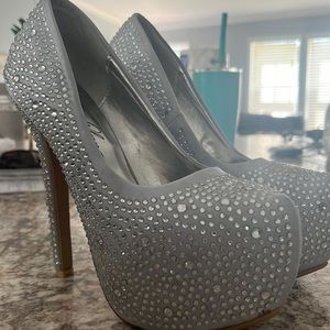 Bella Luna sequined heels.